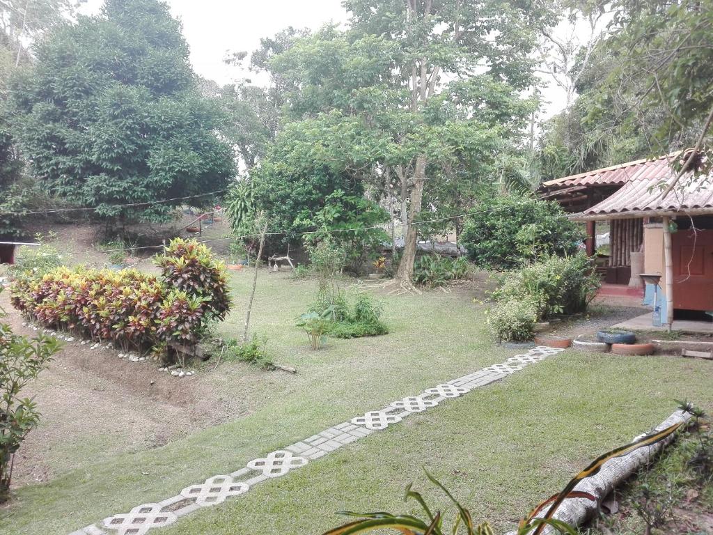 Zahrada ubytování Hostal Familiar El Ángel Panamá B&B