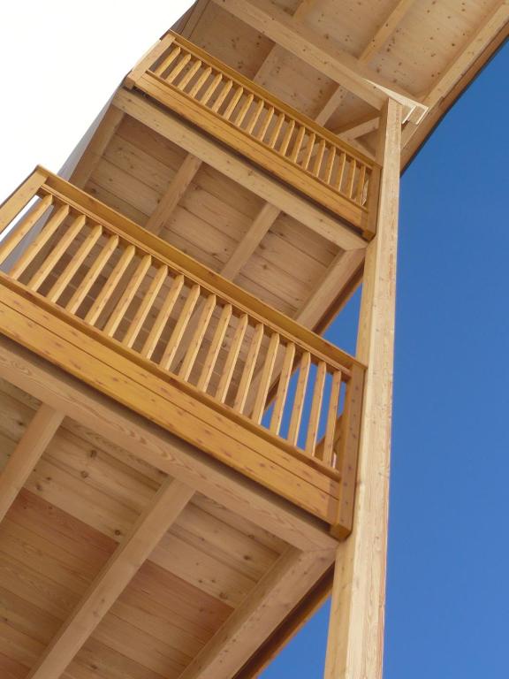 Balkón nebo terasa v ubytování B&B Hotel Heidi