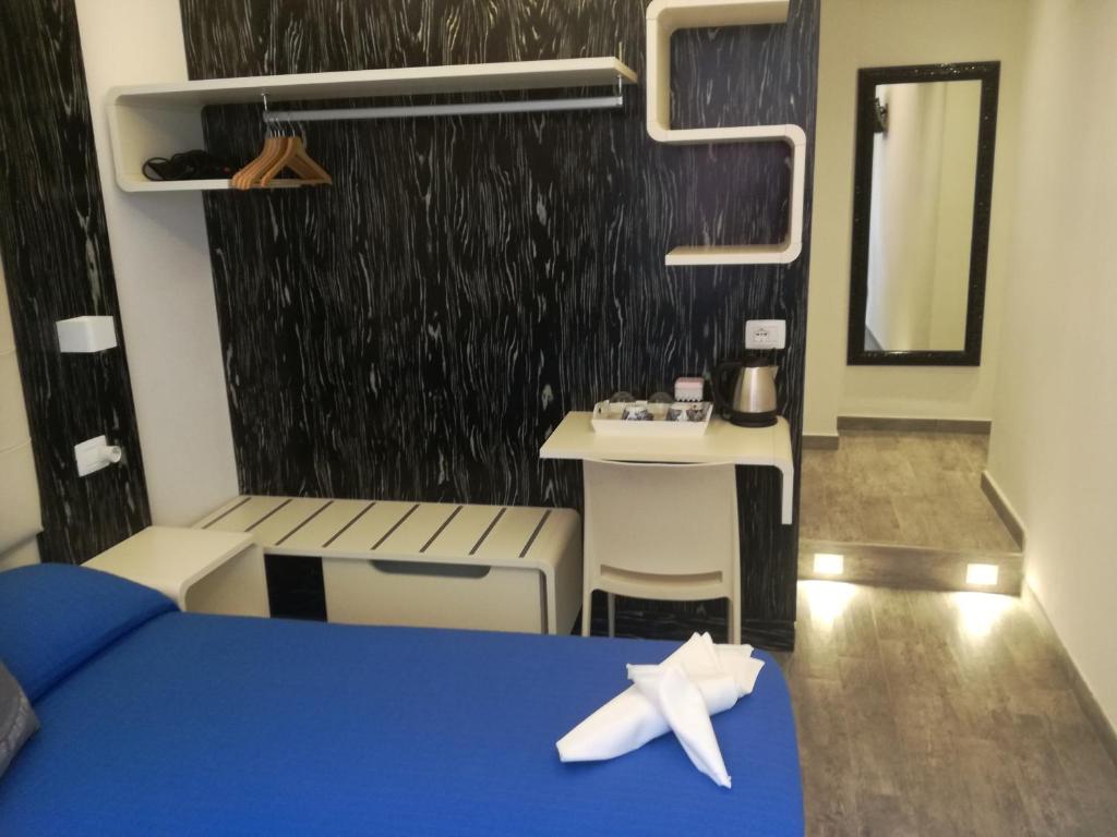 Postel nebo postele na pokoji v ubytování Zia Rita