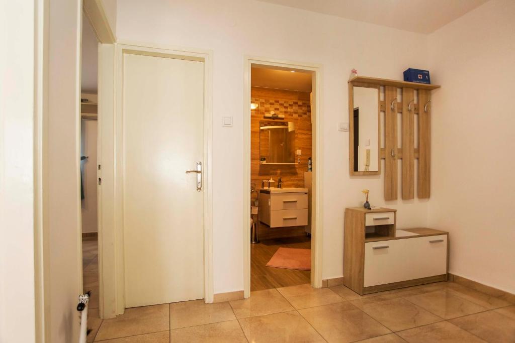 Koupelna v ubytování Apartman Barbara