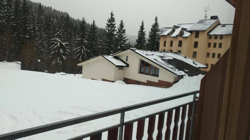 Apartman Poustevnik v zimě