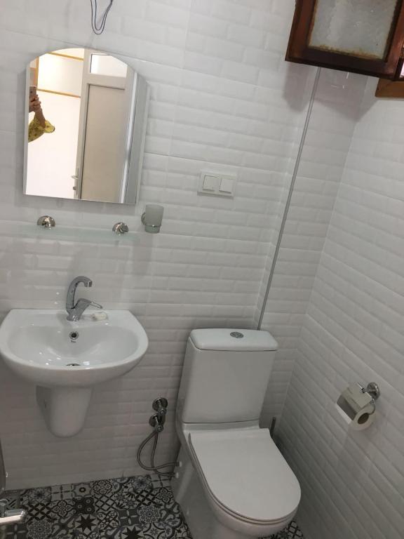 Koupelna v ubytování Miss Hotel Karya