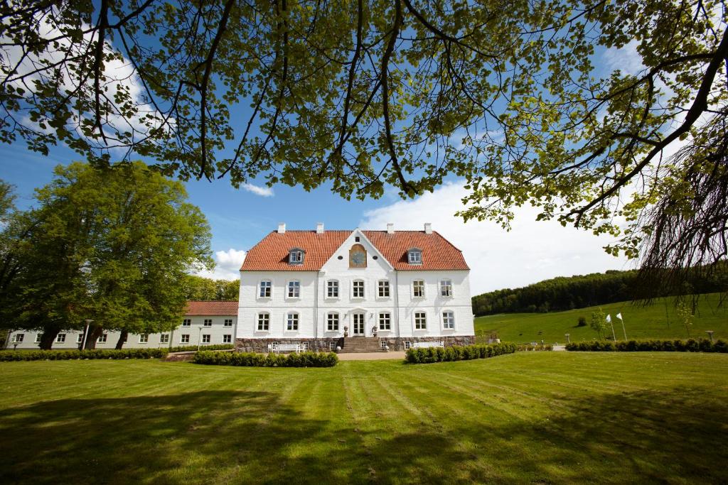 Zahrada ubytování Haraldskær Sinatur Hotel & Konference