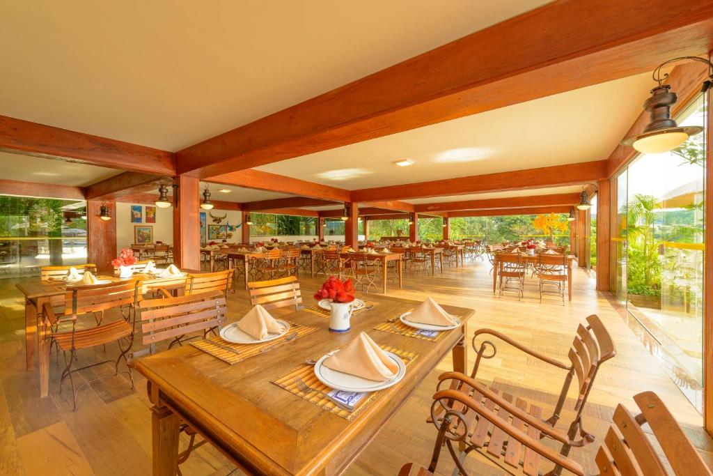 Restaurace v ubytování Pousada dos Pireneus