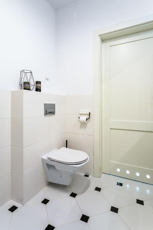 Kúpeľňa v ubytovaní Apartament 43 z widokiem na jezioro - Giżycko