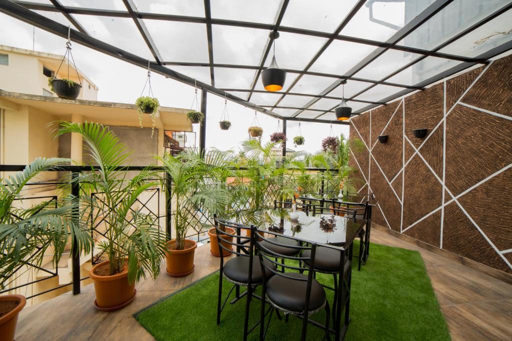 Balkón nebo terasa v ubytování South Gate Residency