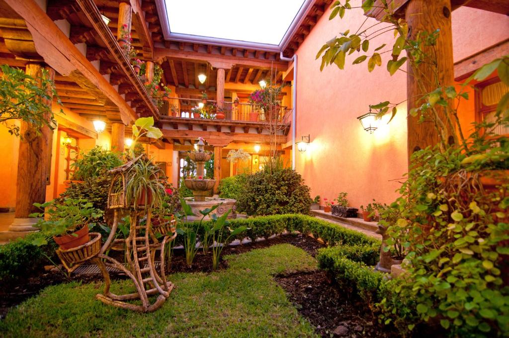 Zahrada ubytování Hotel Pueblo Magico