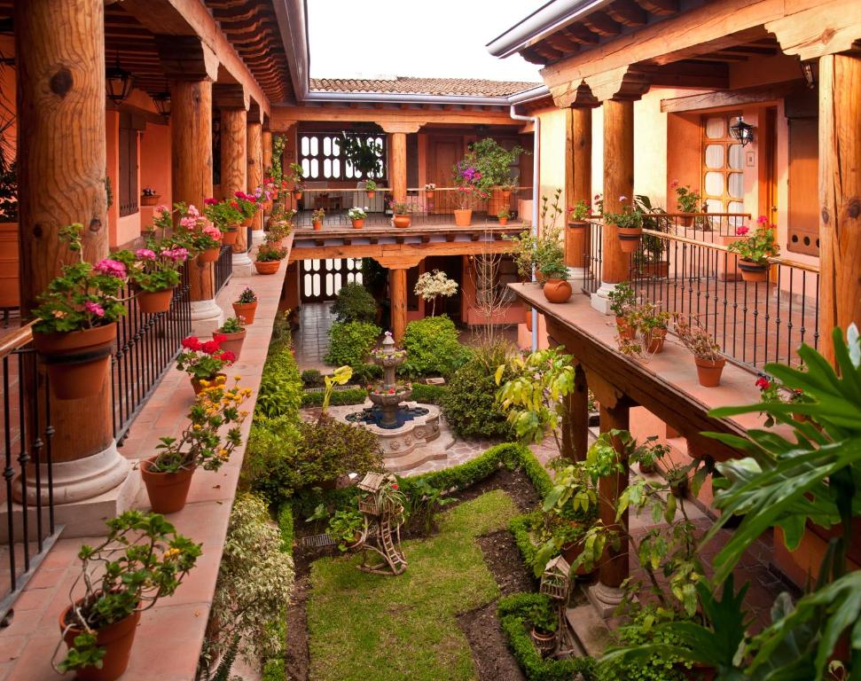 Zahrada ubytování Hotel Pueblo Magico