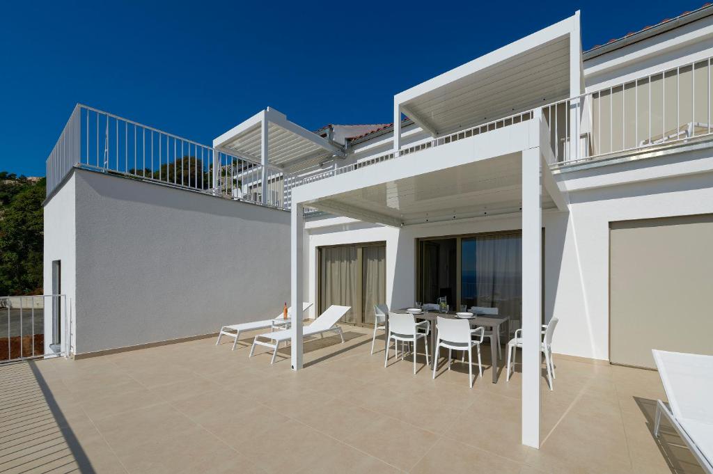 Balkón nebo terasa v ubytování Zlatni Zalaz,Apartments,Supetarska Draga
