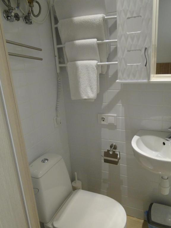 Koupelna v ubytování Mini ELEGANT