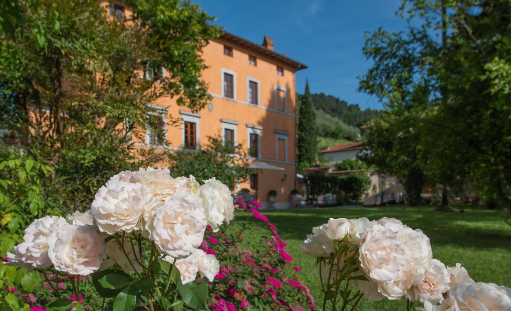 Zahrada ubytování Relais Corte Rodeschi