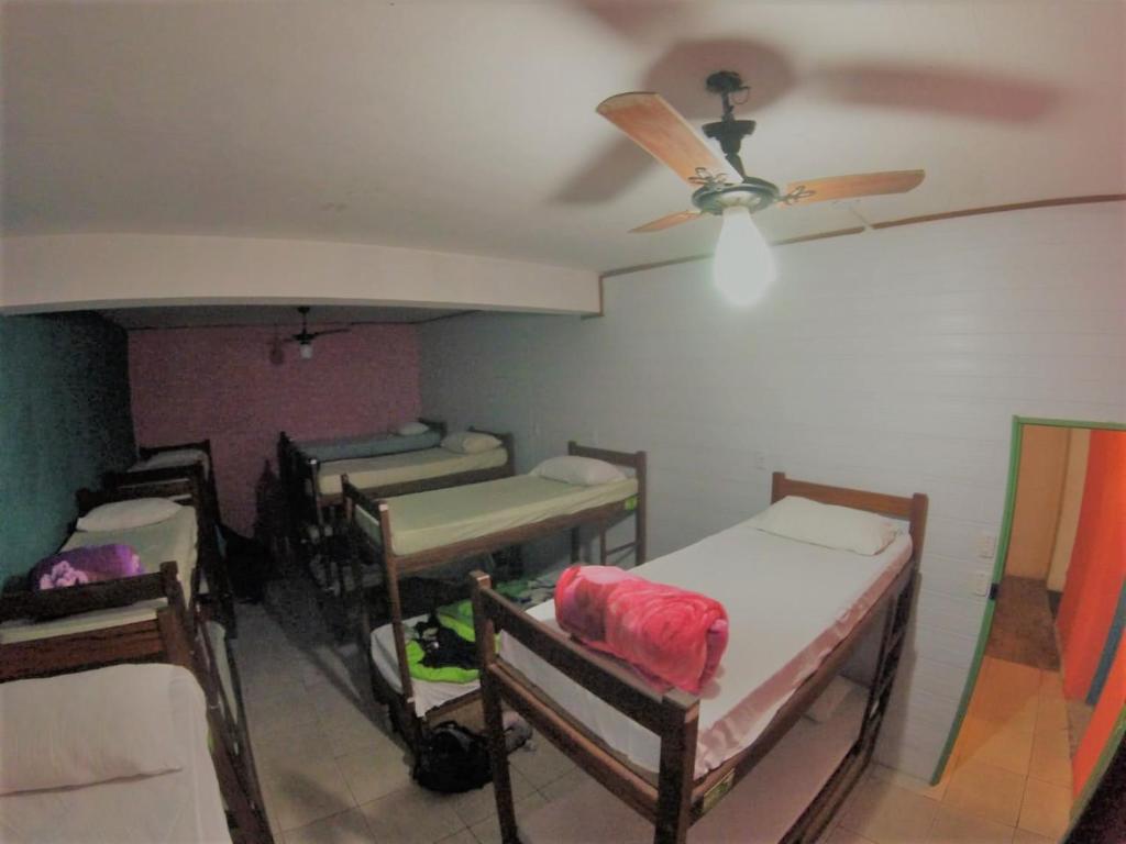 Postel nebo postele na pokoji v ubytování Vibe Hostel Paraty