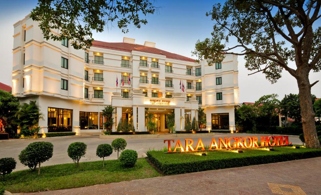 Zahrada ubytování Tara Angkor Hotel
