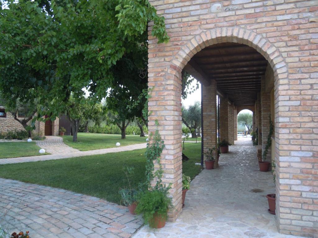 Zahrada ubytování agriturismo Piccolo Albero