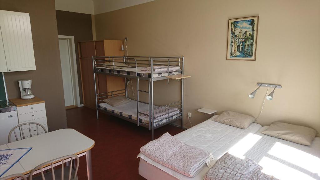 Postel nebo postele na pokoji v ubytování Tossene Vandrahem