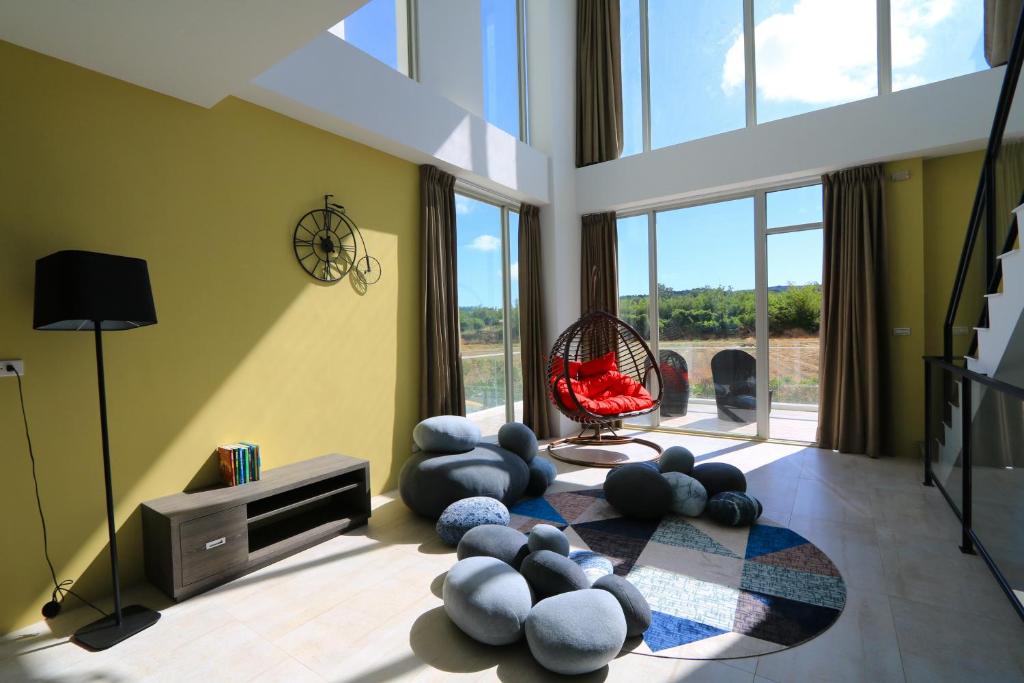 Posezení v ubytování Splendi Villa