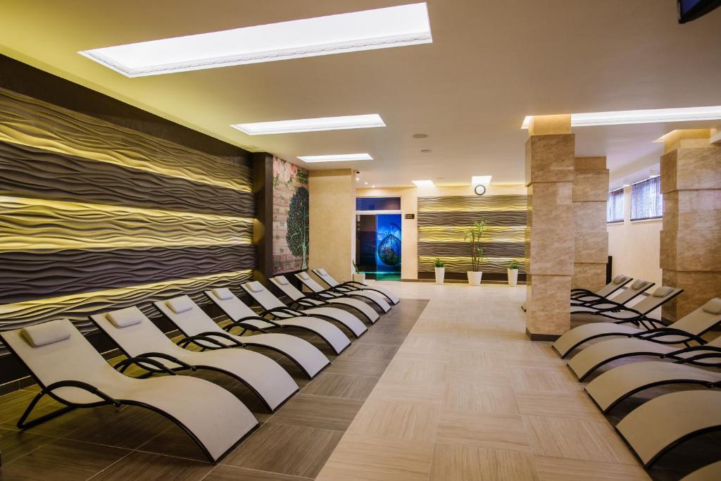 Posezení v ubytování Lisova Pisnia Resort Hotel