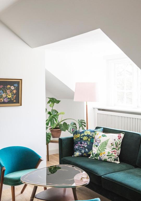 Posezení v ubytování Hotel Hornbækhus