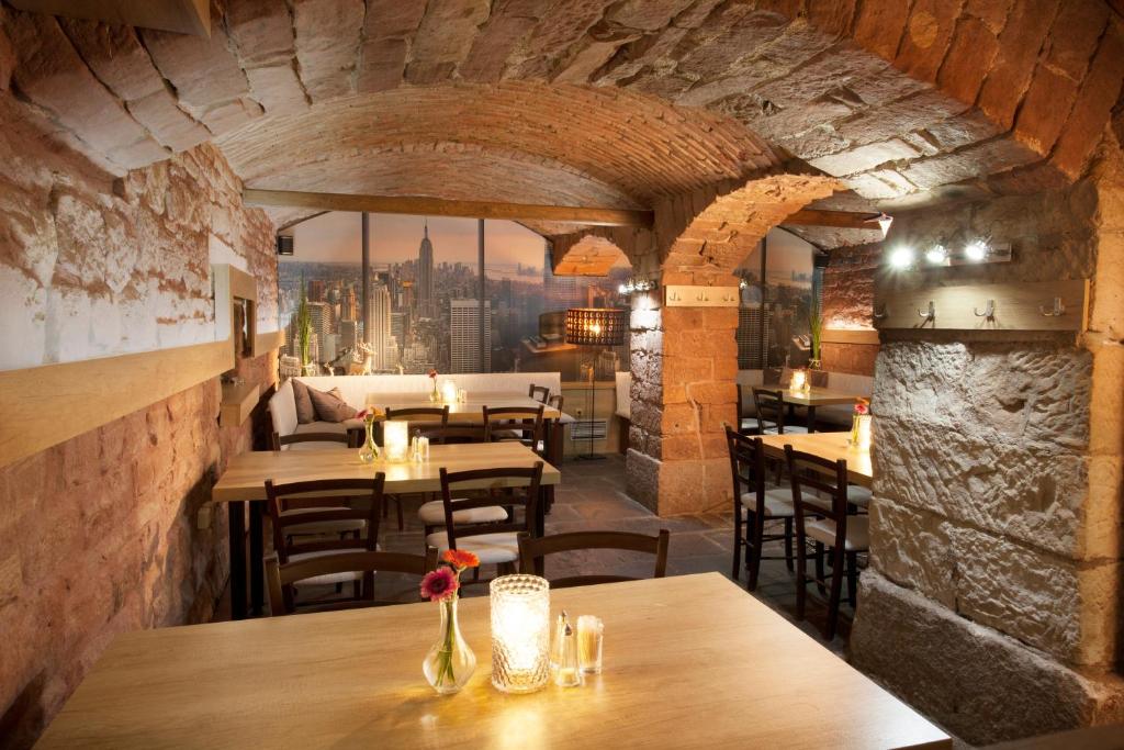 Restauracja lub miejsce do jedzenia w obiekcie Penzion Pohoda