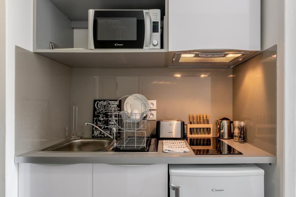 All Suites Appart Hôtel - Bordeaux Centre Gare - Resim 25