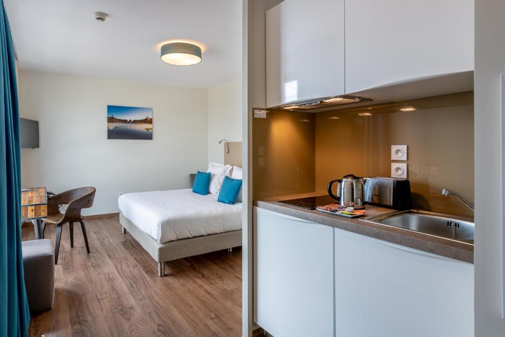 All Suites Appart Hôtel - Bordeaux Centre Gare - Resim 10