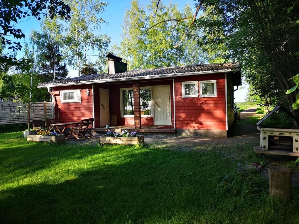 En have udenfor Koivuniemi Cottage