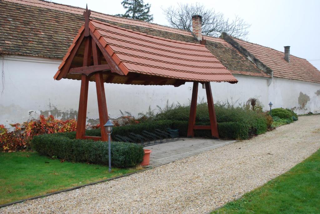 Zahrada ubytování Rozália Vendégház