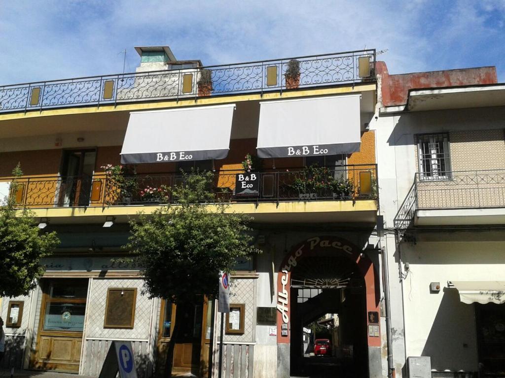 Budova, kde se bed and breakfast nachází