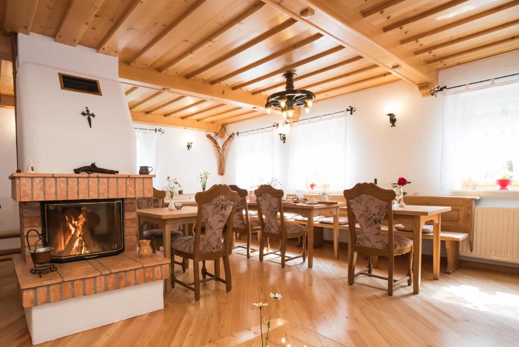 Posezení v ubytování Apartmaji Katrnjek