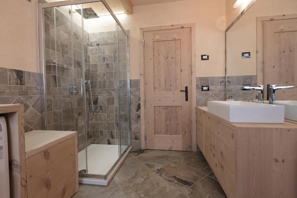 Kupatilo u objektu Chalet Roberta