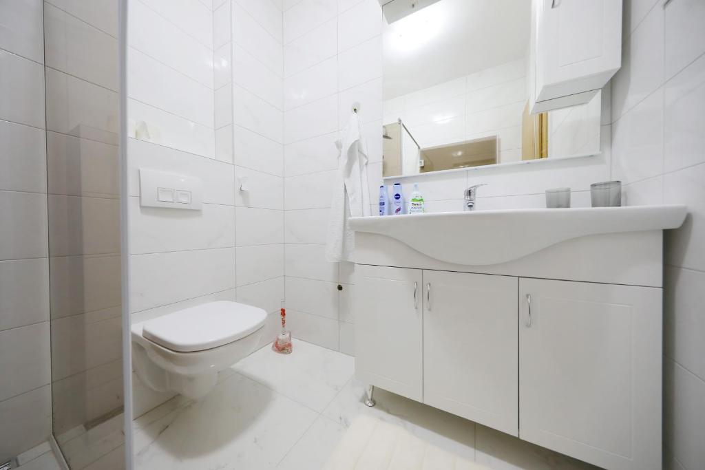 Kúpeľňa v ubytovaní Apartmani Vlado Mitar