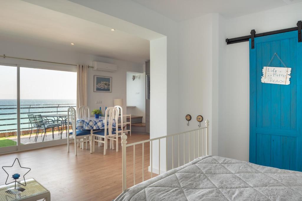 Postel nebo postele na pokoji v ubytování Apartamento Mediterraneo View