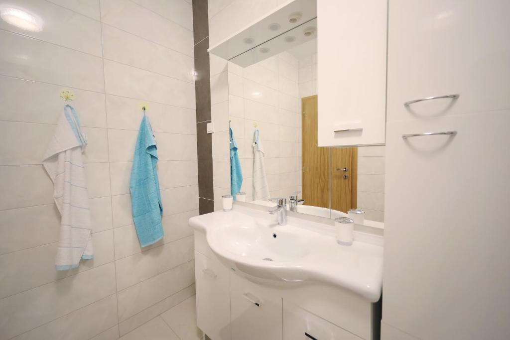 Kúpeľňa v ubytovaní Apartmani Vlado Mitar