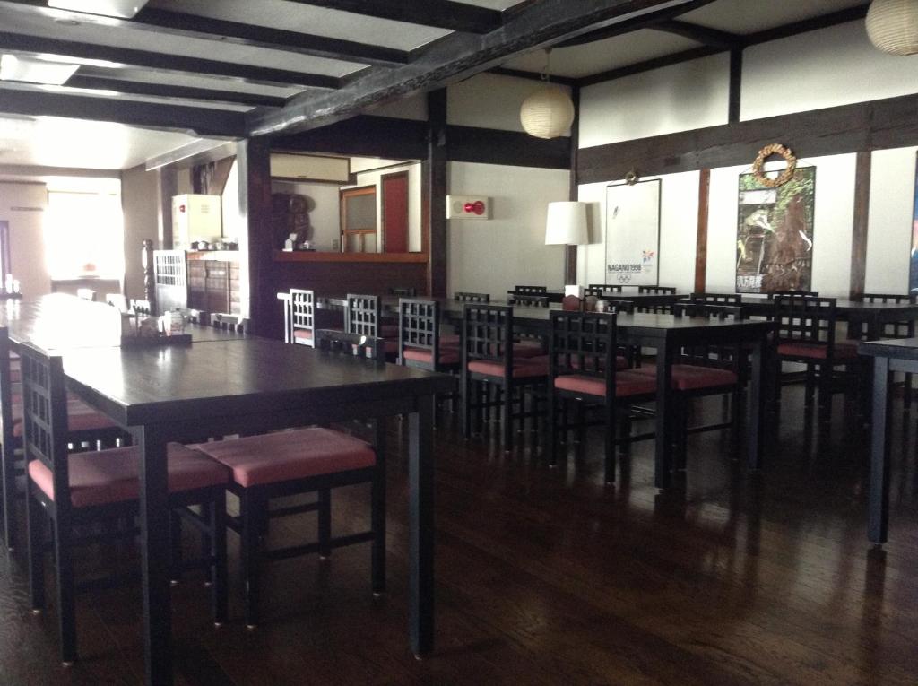 Restaurace v ubytování Hakuba Alpine Hotel
