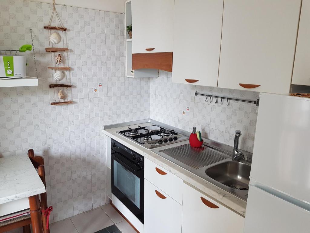 Kuchyň nebo kuchyňský kout v ubytování Residence Orsa Minore