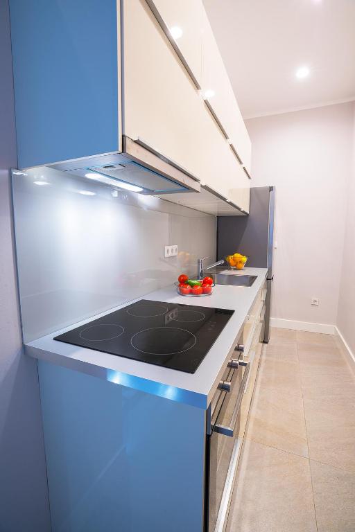Kuchyňa alebo kuchynka v ubytovaní Deluxe Apartment Talia