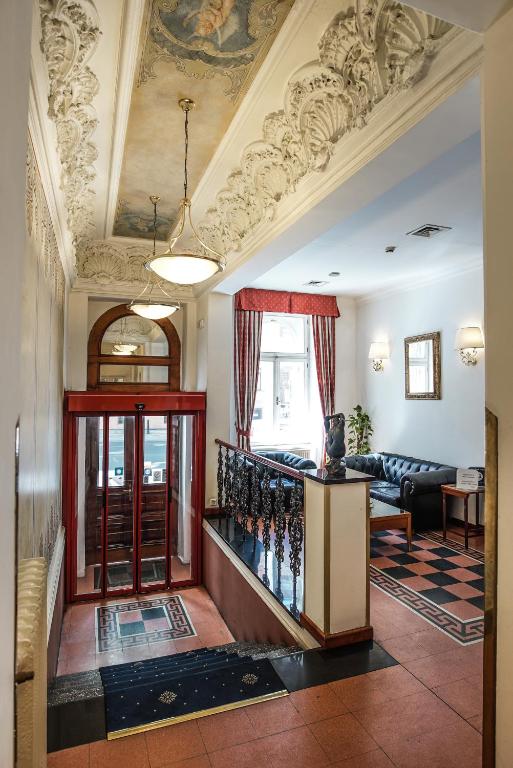 Posezení v ubytování Hotel Tivoli Prague