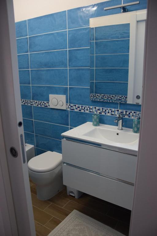 Koupelna v ubytování B&B Beranu