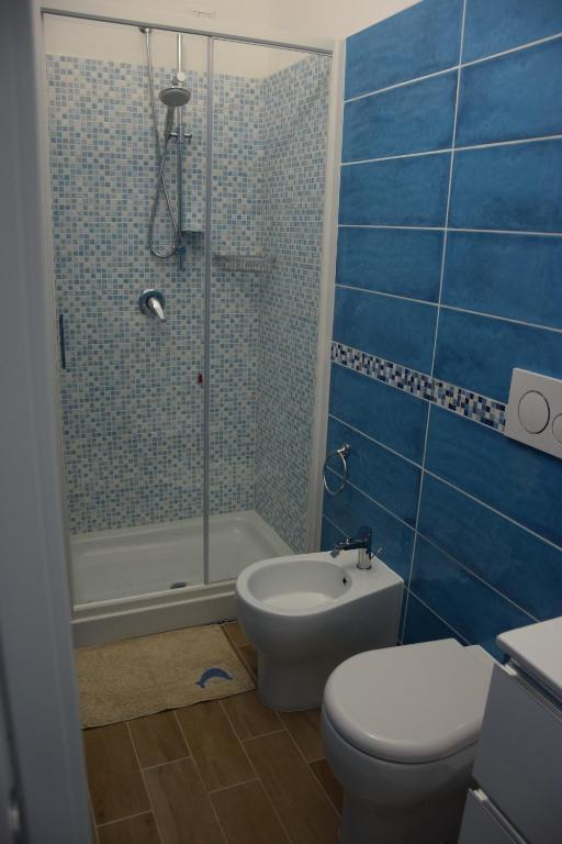 Koupelna v ubytování B&B Beranu