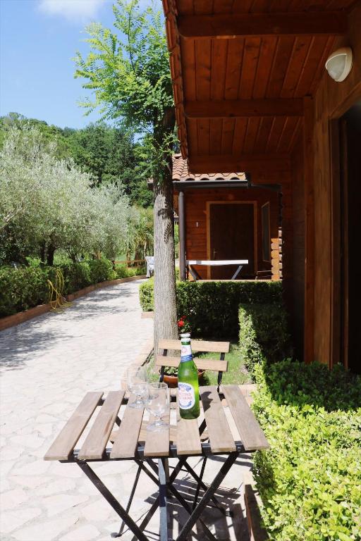 Ogród w obiekcie Agriturismo San Leonardo