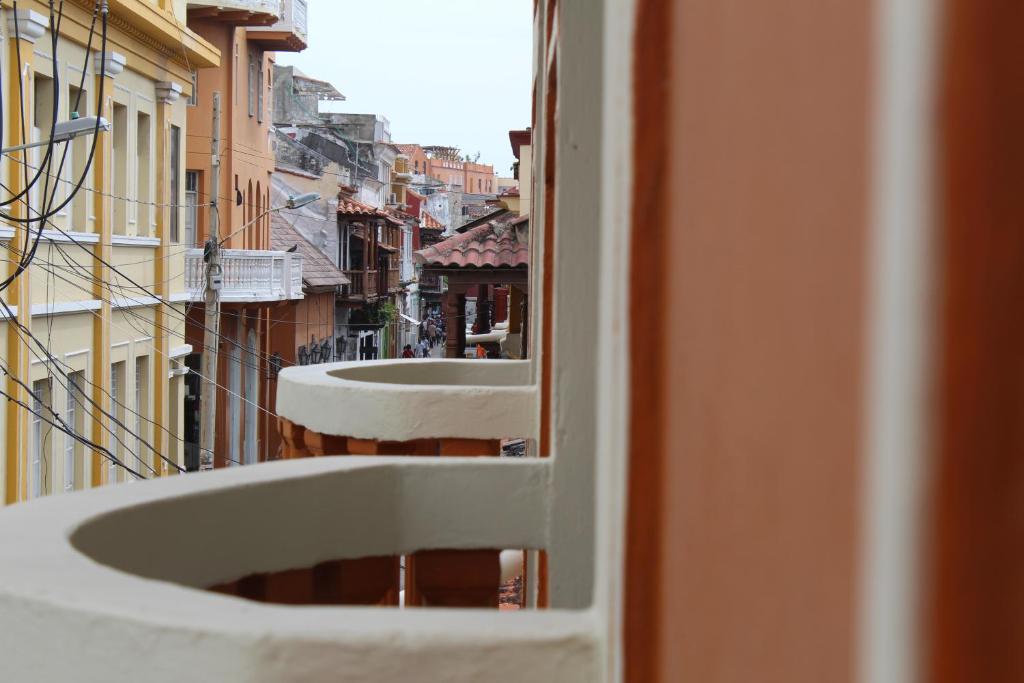 Balkón nebo terasa v ubytování Cartagena Royal Hotel Boutique