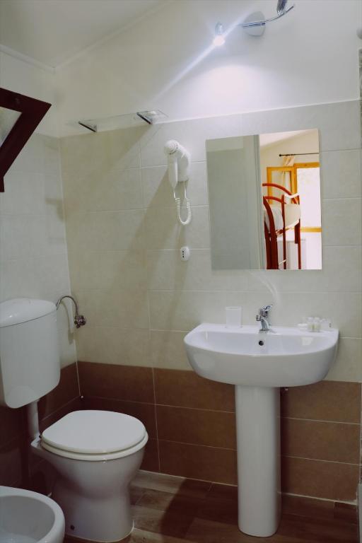 Łazienka w obiekcie Agriturismo San Leonardo