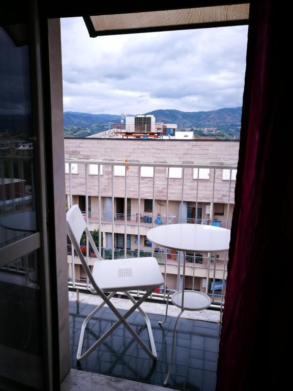Balkón nebo terasa v ubytování L'Attico