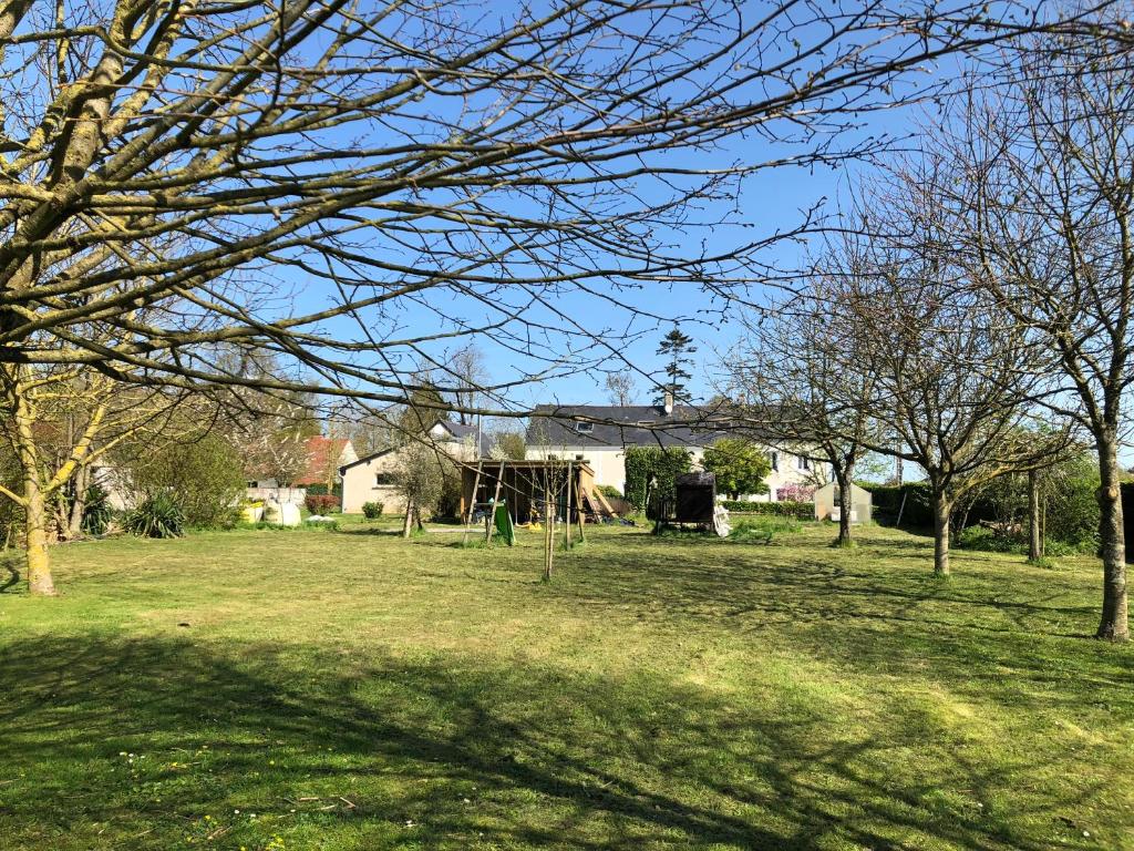 Zahrada ubytování Chambre Premium Pomme Cannelle close to Bayeux Normandie 2 pers