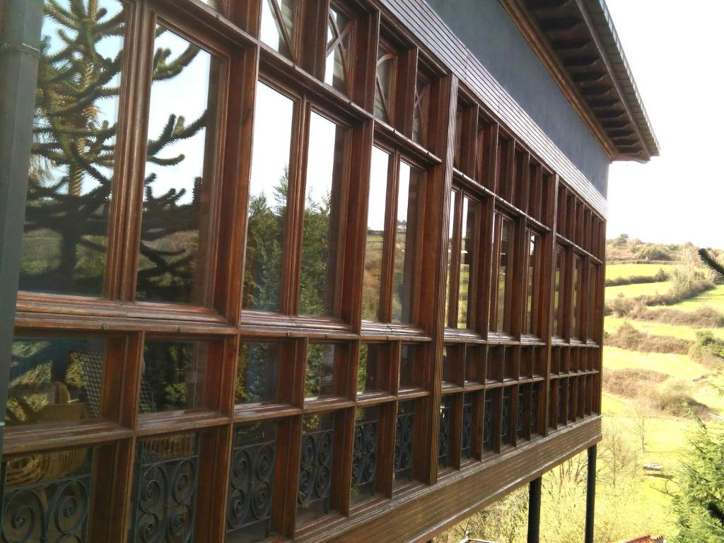 Balkón nebo terasa v ubytování Palacete Peñanora