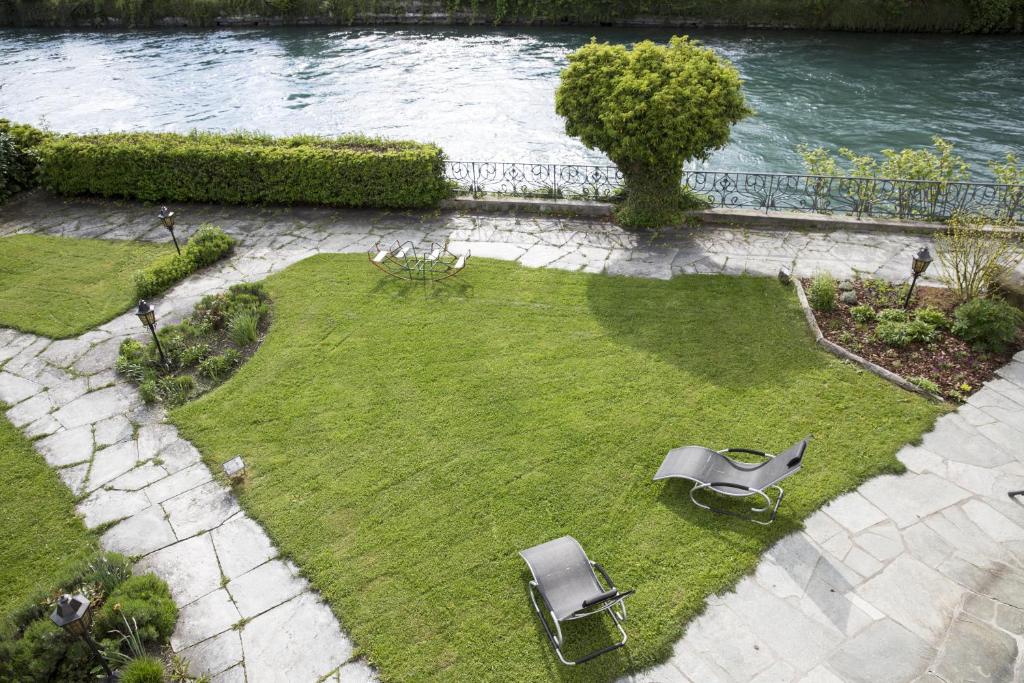 Zahrada ubytování Boutique Hotel Bellevue