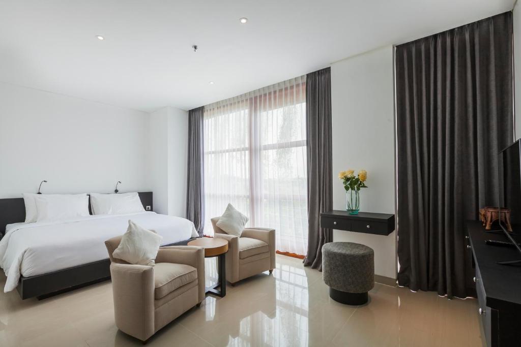 Posezení v ubytování Imani Suites