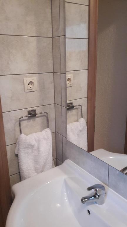 Kúpeľňa v ubytovaní Apartment Matej