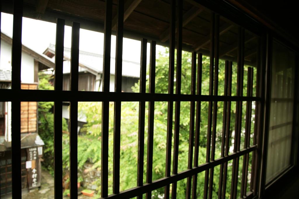 Balkón nebo terasa v ubytování Magome Chaya