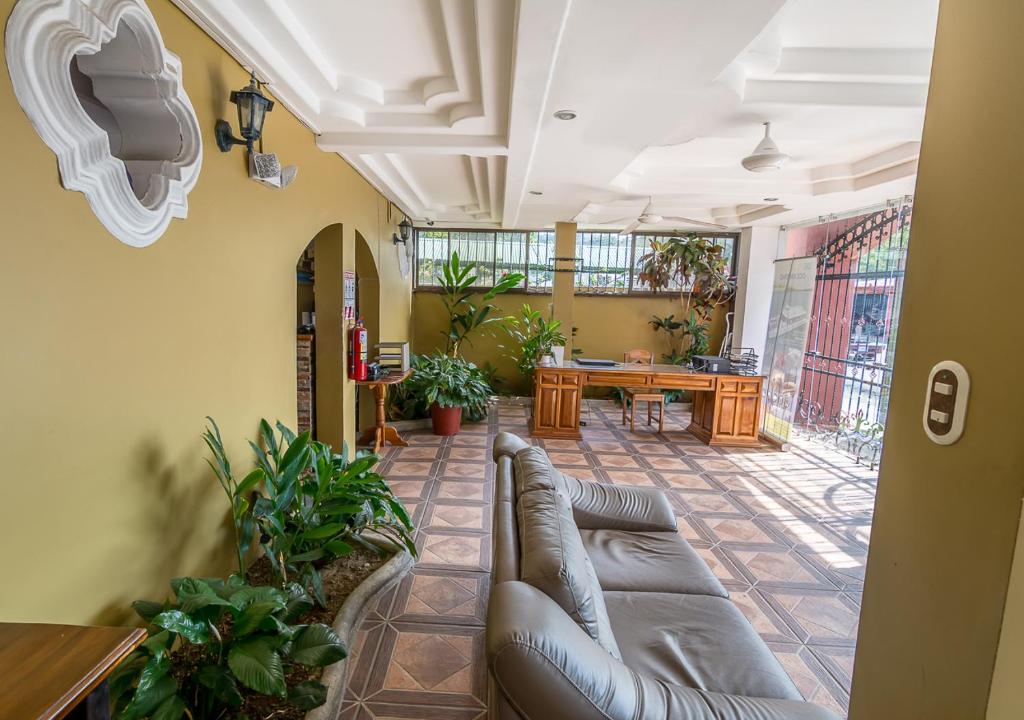 Posezení v ubytování Hotel Le Priss